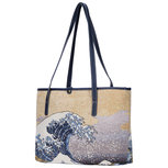 Goebel - Katsushika Hokusai | Tas De Golf | Schoudertas - 38cm - Stof Goebel - Katsushika Hokusai | Tas De Golf | Schoudertas - 38cm - Stof