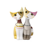 Goebel - Rosina Wachtmeister | Decoratief beeld / figuur Elena e Pippa | Porselein - 20cm Goebel - Rosina Wachtmeister | Decoratief beeld / figuur Elena e Pippa | Porselein - 20cm