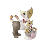 Goebel - Rosina Wachtmeister | Decoratief beeld / figuur Felia e Emilio | Porselein - 16cm - Jaarkat 2022 - Limited Edition Goebel - Rosina Wachtmeister | Decoratief beeld / figuur Felia e Emilio | Porselein - 16cm - Jaarkat 2022 - Limited Edition