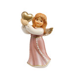 Goebel - Kerst | Decoratief beeld / figuur Engel Vanuit mijn hart | Aardewerk - 8cm Goebel - Kerst | Decoratief beeld / figuur Engel Vanuit mijn hart | Aardewerk - 8cm