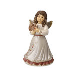Goebel - Kerst | Decoratief beeld / figuur Engel Mijn hardwerkende bosvriend | Aardewerk - 15cm Goebel - Kerst | Decoratief beeld / figuur Engel Mijn hardwerkende bosvriend | Aardewerk - 15cm