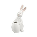 Goebel - Pasen | Decoratief beeld / figuur Haas Snow White - Little Spring | Porselein - 16cm Goebel - Pasen | Decoratief beeld / figuur Haas Snow White - Little Spring | Porselein - 16cm