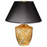 Goebel - Vincent van Gogh | Tafellamp Amandelboom Goud - zwart | Porselein - 47cm - met echt goud Goebel - Vincent van Gogh | Tafellamp Amandelboom Goud - zwart | Porselein - 47cm - met echt goud