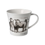 Goebel - Peter Schnellhardt | Koffie / Thee Mok Nieuwsgierige Horde | Beker - porselein - 350ml Goebel - Peter Schnellhardt | Koffie / Thee Mok Nieuwsgierige Horde | Beker - porselein - 350ml