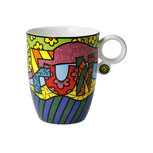 Goebel - Romero Britto | Koffie / Thee Mok Fun | Beker - porselein - 400ml Goebel - Romero Britto | Koffie / Thee Mok Fun | Beker - porselein - 400ml