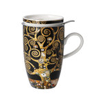 Goebel - Gustav Klimt | Thee Mok De levensboom | Beker - porselein - 450ml - met echt goud Goebel - Gustav Klimt | Thee Mok De levensboom | Beker - porselein - 450ml - met echt goud