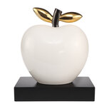 Goebel - Studio 8 | Decoratief beeld / figuur Appel | Porselein - 28cm - Limited Edition - met echt goud Goebel - Studio 8 | Decoratief beeld / figuur Appel | Porselein - 28cm - Limited Edition - met echt goud