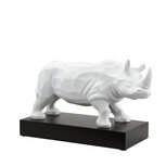 Goebel - Studio 8 | Decoratief beeld / figuur Neushoorn | Porselein - 49cm - Limited Edition Goebel - Studio 8 | Decoratief beeld / figuur Neushoorn | Porselein - 49cm - Limited Edition