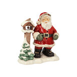 Goebel - Kerst | Decoratief beeld / figuur Een lied voor de kerstman | Aardewerk - 24cm - Limited Edition Goebel - Kerst | Decoratief beeld / figuur Een lied voor de kerstman | Aardewerk - 24cm - Limited Edition