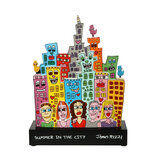 Goebel - James Rizzi | Decoratief beeld / figuur Summer in the City | Porselein - 35cm - Limited Edition Goebel - James Rizzi | Decoratief beeld / figuur Summer in the City | Porselein - 35cm - Limited Edition