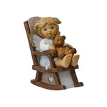 Goebel - Nina & Marco | Decoratief beeld / figuur Engel schommelen is leuk | Porselein - 10cm - Limited Edition Goebel - Nina & Marco | Decoratief beeld / figuur Engel schommelen is leuk | Porselein - 10cm - Limited Edition