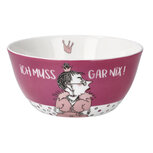 Goebel - Barbara Freundlieb | Kom Ich muss gar nix | Schaal - 15cm - porselein Goebel - Barbara Freundlieb | Kom Ich muss gar nix | Schaal - 15cm - porselein