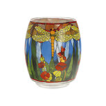 Goebel - Louis Comfort Tiffany | Windlicht Libelle | Glas - 13cm Goebel - Louis Comfort Tiffany | Windlicht Libelle | Glas - 13cm