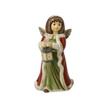 Goebel - Kerst | Decoratief beeld / figuur Engel Stralend avondlicht | Aardewerk - 15cm Goebel - Kerst | Decoratief beeld / figuur Engel Stralend avondlicht | Aardewerk - 15cm