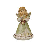 Goebel - Kerst | Decoratief beeld / figuur Engel Hemelse tonen | Aardewerk - 14cm Goebel - Kerst | Decoratief beeld / figuur Engel Hemelse tonen | Aardewerk - 14cm