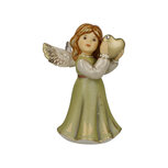 Goebel - Kerst | Decoratief beeld / figuur Engel Volg je hart | Aardewerk - 8cm Goebel - Kerst | Decoratief beeld / figuur Engel Volg je hart | Aardewerk - 8cm