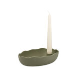 Goebel - Accessoires | Kandelaar Moss Shadow | Porselein - 21cm - 1 kaars Goebel - Accessoires | Kandelaar Moss Shadow | Porselein - 21cm - 1 kaars