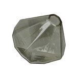 Goebel - Accessoires | Vaas Diamond grey 14 | Glas - 14cm Goebel - Accessoires | Vaas Diamond grey 14 | Glas - 14cm