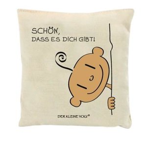 Goebel - Der kleine Yogi | Biologisch lavendel kussen Schön dass es dich gibt | 12cm