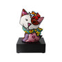 Goebel - Romero Britto | Decoratief beeld Kat Flowing | Porselein - Pop Art - 20cm