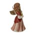 Goebel - Kerst | Decoratief beeld / figuur Engel kerstgroeten II | Aardewerk - 15cm - met Swarovski_