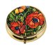 Goebel - Louis Comfort Tiffany | Pillendoosje Oriental Poppy | Metaal - 5cm - 3 vakjes_