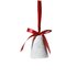 Goebel® - Fitz and Floyd | Kersthanger "Bell Santa met slee" | Porselein, 9cm_